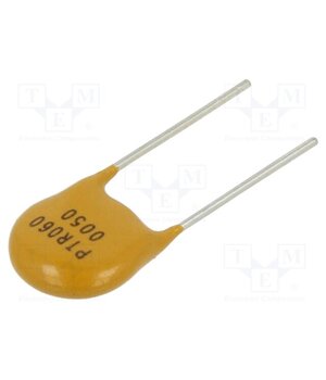 PTR060V0050-BK Fuse: PTC polymer; 500mA; Imax: 40A; THT; PTR060V; bag E1NFYQBg0wRbTmajlcIosRD_MAqvNbryuag5bOTTTA0