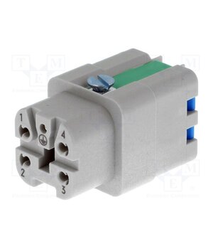 09200042733 Connector: HDC; contact insert; female; 10A; 250V; Han® A; PIN: 5 qi7unCaIGNa0RPjDMhXmhUq3XlVuEjF5mf89e1QdMqA