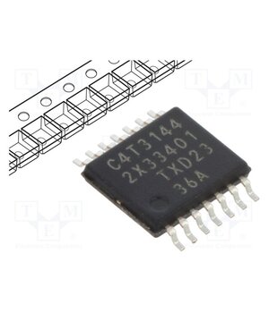 74LVC4T3144PWJ IC: digital; 4bit,buffer,line driver,translator; SMD; TSSOP14 bzkmKiNXA5-ZD5KnNq-DERfOjHCk8-H0VnYVy-LKTsQ