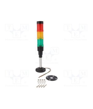 HBJD-40/DWA/3/RYG/24AC/DC/B Signalling column; red/yellow/green; LED; 24VDC; 24VAC; HBJD-40 WkUKAhtgLVqK5ddcblCZ90kOjnkzvWAJhFuABlISljM