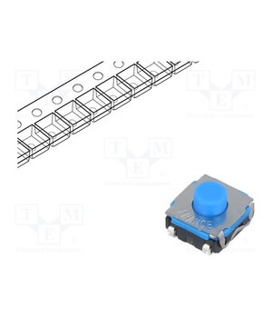 KSC741J LFS Microswitch TACT; SPST-NO; Pos: 2; 0.05A/32VDC; SMT; none; 4.3mm bPubLJRXQzCNmy7l3WtD52xE5PZyeqTh1AqeTV84FfU