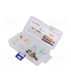 OKLEDT30606A Diode: LED-kit; THT; 3mm; 130pcs; 1.8÷2.4/2.7÷3.4VDC; plastic box -rXhdGT9y8reaYDsklk7Xwnm35ZJzBbwu_5bjN7mor4