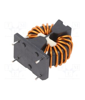 SCF19XV-100-1R1A009JV Inductor: wire with current compensation; THT; 1mH; 6.03mΩ; SCF dPfNPuZnxSvP8ncUn8dqY2Z_qOoXGKlE5DSen3Jx7Es