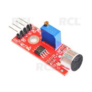 Augstas jutības skaņas mikrofona sensora noteikšanas modulis Arduino KY037

 ABTR04.jpg