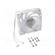 AK-FN111-WH Fan: DC; axial; 12VDC; 120x120x25mm; 32.7dBA; ball; 900÷2000rpm UuRNJy8_4fyXoRgytU_02X1HX8hbzKAXx9FvUIwSRjI