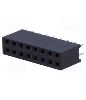 DS1023-2*8S21 Connector: pin strips; socket; female; PIN: 16; straight; 3A; THT wCZHPOZOoSLs4Xr4deS6znQGEdvBJ6BHY-N7yk03TJs
