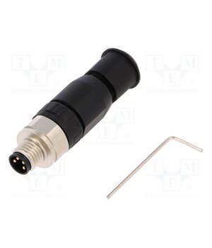 21023591401 Connector: M8; male; PIN: 4; 4A; 30V; IP67; straight; for cable; plug GohFDMF_dapZrvtoZ97WN-VMmpSJ0nzZpZf0FEBfPxk