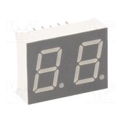 KW2-502AVA Display: LED; 7-segment; 12.7mm; 0.5"; No.char: 2; red; 40÷80mcd lfskpbVUwuXNU1EgksX3UcQiGQX_dVfIRRp18dDDLjY