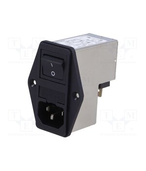 4304.4024 Connector: AC supply; socket; male; 6A; 250VAC; 250V; C14 (E); FKI WbN-QGbd9w5Jq3uOJngt3UWis1bV6r-Ru4gKXUg_jQw