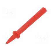 66.9390-22 Measuring tip; 32A; red; Tip diameter: 4mm; Socket size: 4mm ScyOGM4XRzvCm2eo-ZtfIPfxSTbbWoNWc5PnkLPtbys