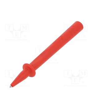 66.9390-22 Measuring tip; 32A; red; Tip diameter: 4mm; Socket size: 4mm ScyOGM4XRzvCm2eo-ZtfIPfxSTbbWoNWc5PnkLPtbys