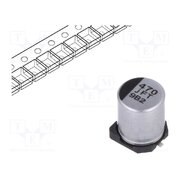 EEEFTJ471XAP Capacitor: electrolytic; low ESR; SMD; 470uF; 6.3VDC; Ø6.3x7.7mm fdjTfijNQwyrOUReMlZsPoYpVUeojctUR2liZ2xPgEk