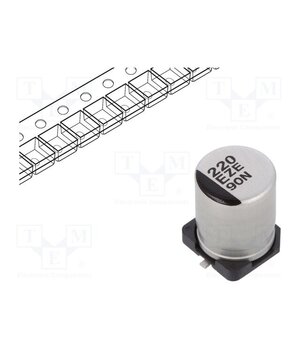 EEHZE1E221P Capacitor: hybrid; 220uF; 25VDC; SMD; ESR: 27mΩ; ZE; ±20%; Ø8x10.2mm u2-FJtcKLh3elZhdu81KzFs-zD2h34v2-Rn7ujvFsaw