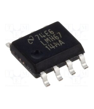 LMH6714MA/NOPB IC: operational amplifier; 400MHz; Ch: 1; SO8 rvHms7in61h_Tnf8DYMCVY5tGkxsidG6HMnIzgEZZvA