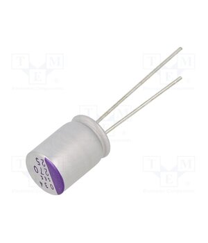 25SEK270M Capacitor: polymer; 270uF; 25VDC; THT; ±20%; Body dim: Ø8x12mm; 16mΩ CcqsKakLmrU3MvisAlLjDiHrsrOFWllnnmMEf_WhrGc