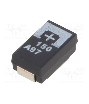 10TPE150MPL Capacitor: tantalum-polymer; low ESR; 150uF; 10VDC; 2400mA; SMD huabWvr-O66J9p7z3Y9YPwJwhOjduz1Bwddy7yOoPxo