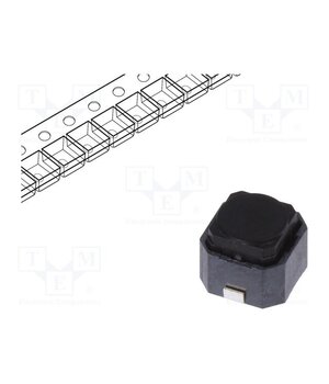 SKPMAME010 Microswitch TACT; SPST; Pos: 2; 0.05A/16VDC; SMT; 1.6N; 6x5.9x5mm SS2vzZsrUVwPnDv87bDFqEUOFTeVjfpOcSyL0cu8tK0
