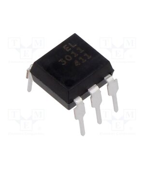 EL3011 Optotriac; 5kV; triac; DIP6; Ch: 1; 100V/μs nbxeohxvHU4QQJvIR9JOJn7OHMTgXFrzY8uQT5HpNUQ