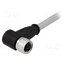 21348300481005 Connector: M8; female; PIN: 4; angled 90°; with lead; plug; 0.5m; PVC OeGUop4zCaI2ecp5cWwO_d-r7lN4pkO67negHFjQnLY