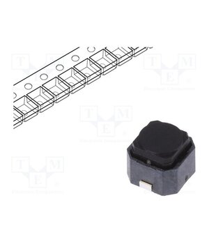 SKPMAPE010 Microswitch TACT; SPST; Pos: 2; 0.05A/16VDC; SMT; 2.45N; 6x5.9x5mm jCATvVhk64U_E7vH6xarjHnzPvLr6mhQocRqdLPlVfk