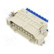09330162678 Connector: HDC; contact insert; male; 16A; 500V; Han® ES Press -hnHcUeGzDtk_G-TYV6bw3IhSdyR2eTA-wqxocXMaYk