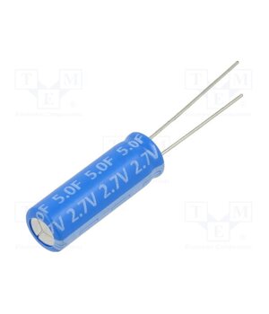 SC2V7L505MLR Supercapacitor; THT; 5F; 2.7VDC; Ø8x24mm; LR HRE8O_abjTaMlgjZJxQsi1IsRh4yfUFN4pJ7-LP8C4Y