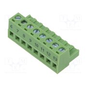CZ/N24-134-3 Pluggable terminal block; green; Features: marking from 6 to 13 HXEVe8bd1FzcrgmaK2VhrcPe35M-R5e2nRpJg8hjLLs