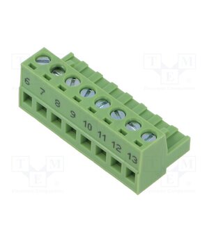 CZ/N24-134-3 Pluggable terminal block; green; Features: marking from 6 to 13 HXEVe8bd1FzcrgmaK2VhrcPe35M-R5e2nRpJg8hjLLs