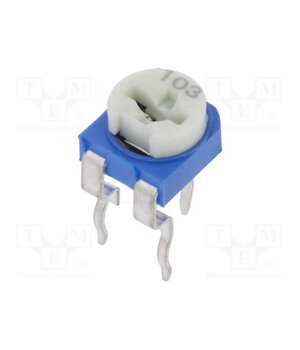 RKT6V-10K Potentiometer: mounting; single turn,horizontal; 10kΩ; 100mW r0uRkjgm_6uH8anhb5cdctqIJRK2mFXNhXvmsx5Nvrs
