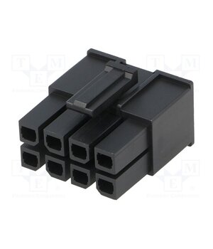 171692-0108 Connector: wire-wire/PCB; plug; female; PIN: 8; Mega-Fit; straight 1IUgEMnmTVbCRk4hJW718kuxmZHzRbaC3RPJ52XeyGc