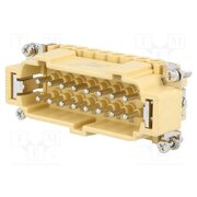JNEM 16 Connector: HDC; male; JEI; PIN: 16; 16A; 500V; 16+PE; size 77.27 IA1Iuo0tPmvbFNjFzLdiV-Yn0eJx7dktBKoS2rf9XpQ