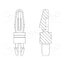 8G810V40908 PCB distance; polyamide 66; L: 4.8mm; latch/latch; natural ZSOuGj0-JnD2D_gAqR8K_fFOsy1axpVlH1Ld58FPsJE