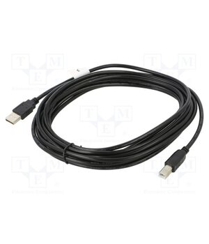 CA-USBA-10CC-0050-BK Cable; USB 2.0; USB A plug,USB B plug; gold-plated; 5m; black 6p-a0xaU0P98ODAOd4FXMiUhpPDd_472Y_H32314lIc