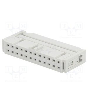 71600-024LF Connector: IDC; plug; female; PIN: 24; Quickie; IDC; 2.54mm; 2x12 isl3CZRUFjbY2lUlpSqCHHy9PNFU6aXXhh6X0A4gjyA