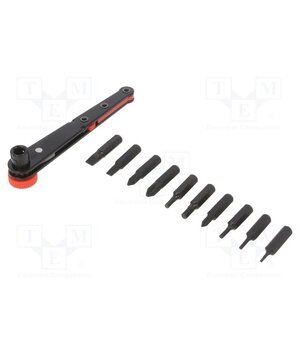 DR-06 Tools set: screwdriver bits; hex key,Phillips,slot; 1/4"; 10pcs. eYIbZ5QDzTFVUsmfciNGlfhKFCeMXcCIJkhW4KPI8Ok