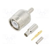 122116 Connector: TNC; plug; male; straight; 50Ω; crimped; for cable; POM dRy-7iLRGExC0ciZOrB4EG0xcE4nTSVGAJawawywHIw