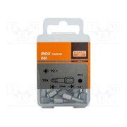 65I/PZ1 Screwdriver bit; Pozidriv®; PZ1; Overall len: 25mm; 10pcs. mBAPHPBdBRd1ekEd_iMOXdWsT10NuYIsWP5WDTGjMUQ