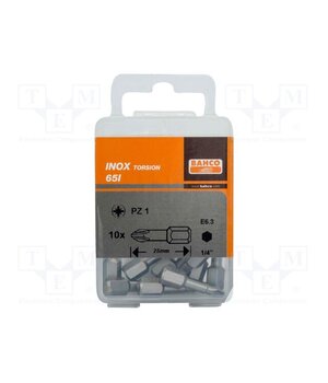 65I/PZ1 Screwdriver bit; Pozidriv®; PZ1; Overall len: 25mm; 10pcs. mBAPHPBdBRd1ekEd_iMOXdWsT10NuYIsWP5WDTGjMUQ