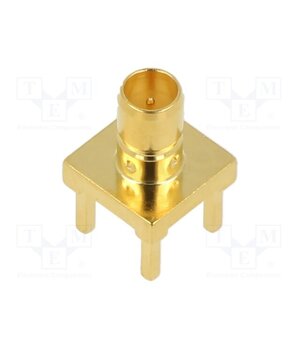 142138-75 Connector: Mini SMB; socket; male; straight; 75Ω; THT; on PCBs; PTFE HHMkqlW7TnaHi_R1shPWBeDdT0Qpjsl_ewCH_sfpi1A
