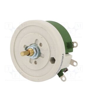 FVR100W-100R Potentiometer: shaft; single turn; 100Ω; 100W; ±10%; 6mm; wirewound p-dGMBnq1ZJDsuhdGh2TXqQeFku1UJ7vKz9A8iDEHG0