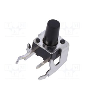 SKHHLQA010 Microswitch TACT; SPST; Pos: 2; 0.05A/12VDC; THT; 1N; 6x6x3.5mm 70qKn0gQDCdkeBFHB96lHGS6mTuec9X5UUiAXdDTSIE