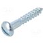 1070185 Screw; for wood; 5x30; Head: button; slotted; 1.2mm; steel; zinc YFsQgyiDwpZsB6vrAxqLq70DrveKLjZ8lNRPhebYDBE
