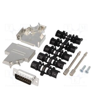 D45ZK15-DBP-K Connector: D-Sub; PIN: 15; plug; male; soldering; for cable; black KastrgZrKZe3_-UEHEFDLXKIdbydP-1M627AsE-wbVg