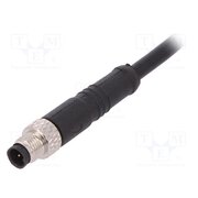 PXPTPU05FIM03ACL010PUR Connector: M5; plug; male; cables; PIN: 3; 1A; straight; IP67; 60V PY1gP_h6aWpeEakMQHuc7R8wTI_KDVofqfPWT-_kfJs