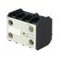 11BGX1020 Auxiliary contacts; Leads: screw terminals; front; BG yXVfeYeaPB2MpKfAZqfvhhb4hqJUYyXhP19yLQfwQUg