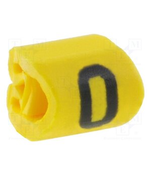 515-01604 Markers; Marking: 0; 1÷3mm; PVC; yellow; -65÷105°C; leaded; HGDC1-3 mQPBgz8I8qsEOuRSdDkzDURqZKsxRlxDel5xF3RDyEM
