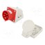 515-6D Connector: AC supply 3-phase; socket; male; 16A; 400VAC; IEC 60309 zTcy9jSIt4MJNJuC1PVXzDpYHhupir1YZrjS182psgw