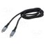 CCBP-USB4-CMCM240-1.5M Cable; USB 4.0; USB C plug,both sides; 1.5m; black; 40Gbps; 240W 2eHp8y8PEjoOxcevJRxb92HHzROTUvARQ4bfOVQcsuY
