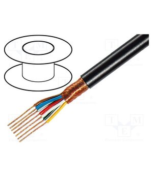 C182 Wire: microphone cable; 7x0.25mm2; black; OFC; -15÷70°C uTAjdqYHlSpEANeDKdiYJUa-TySfQ0B_QqO1swbdpno