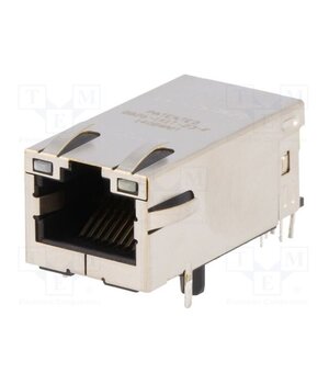 0826-1X1T-23-F Connector: RJ45; socket; PIN: 8; shielded,PoE+,with LED; 8p8c; THT NIal7MKFm09GWMdJh3vGZqq2X7Vv304noeD6txuTPA4